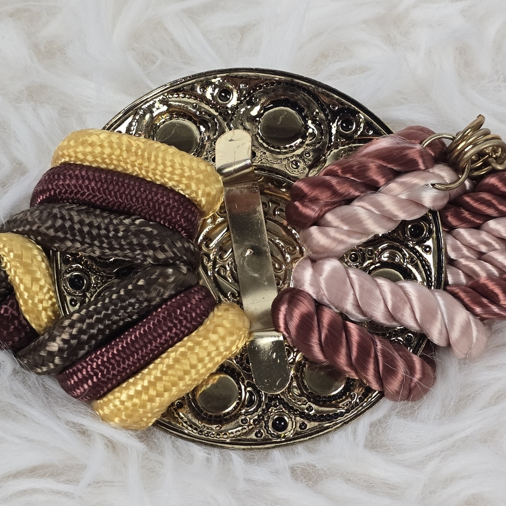 Braided Rope Belt With Adjustable Sizing - Picture 13 of 15